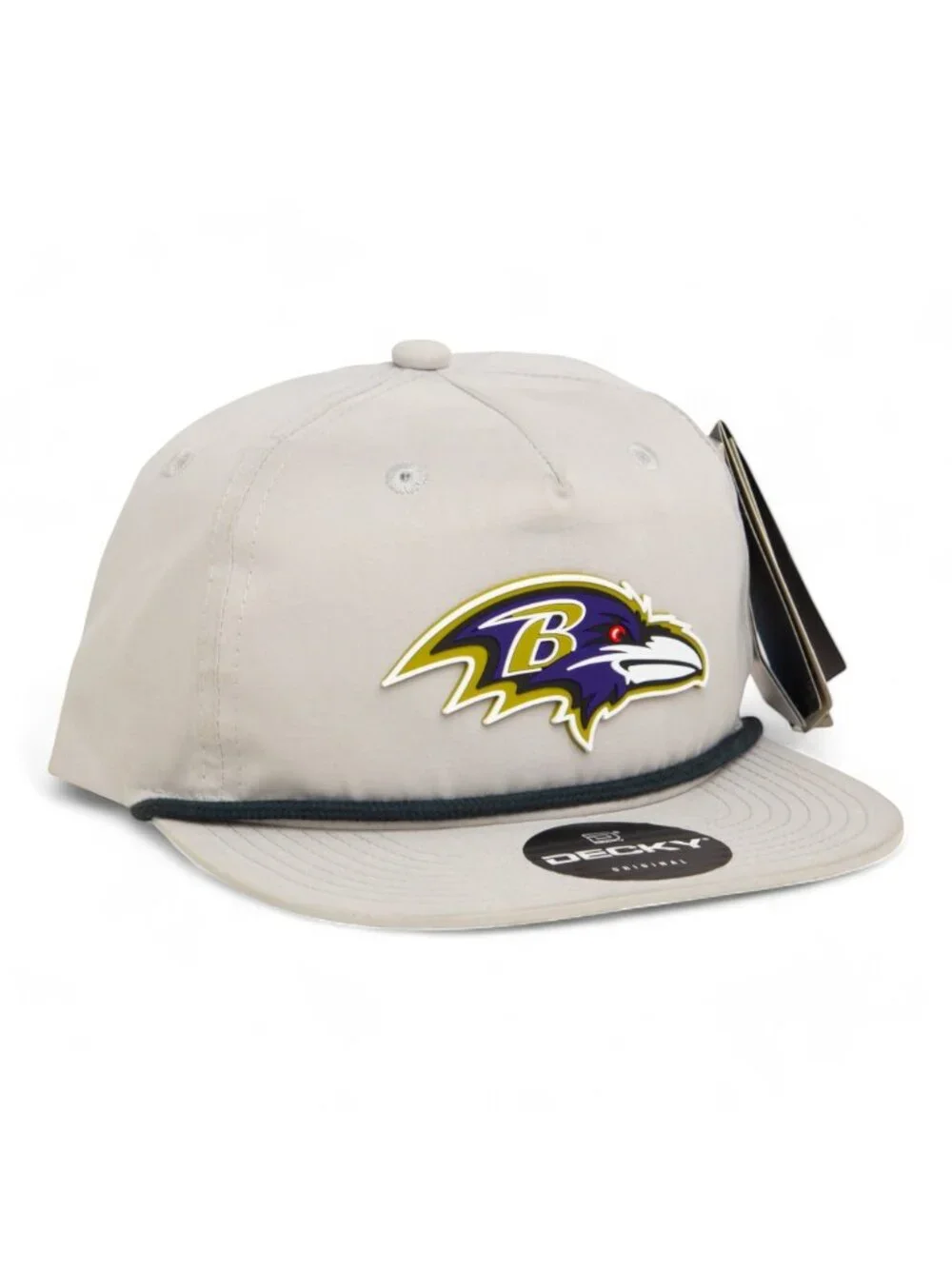 Baltimore Ravens 3D Classic Rope Hat- Grey/ Charcoal